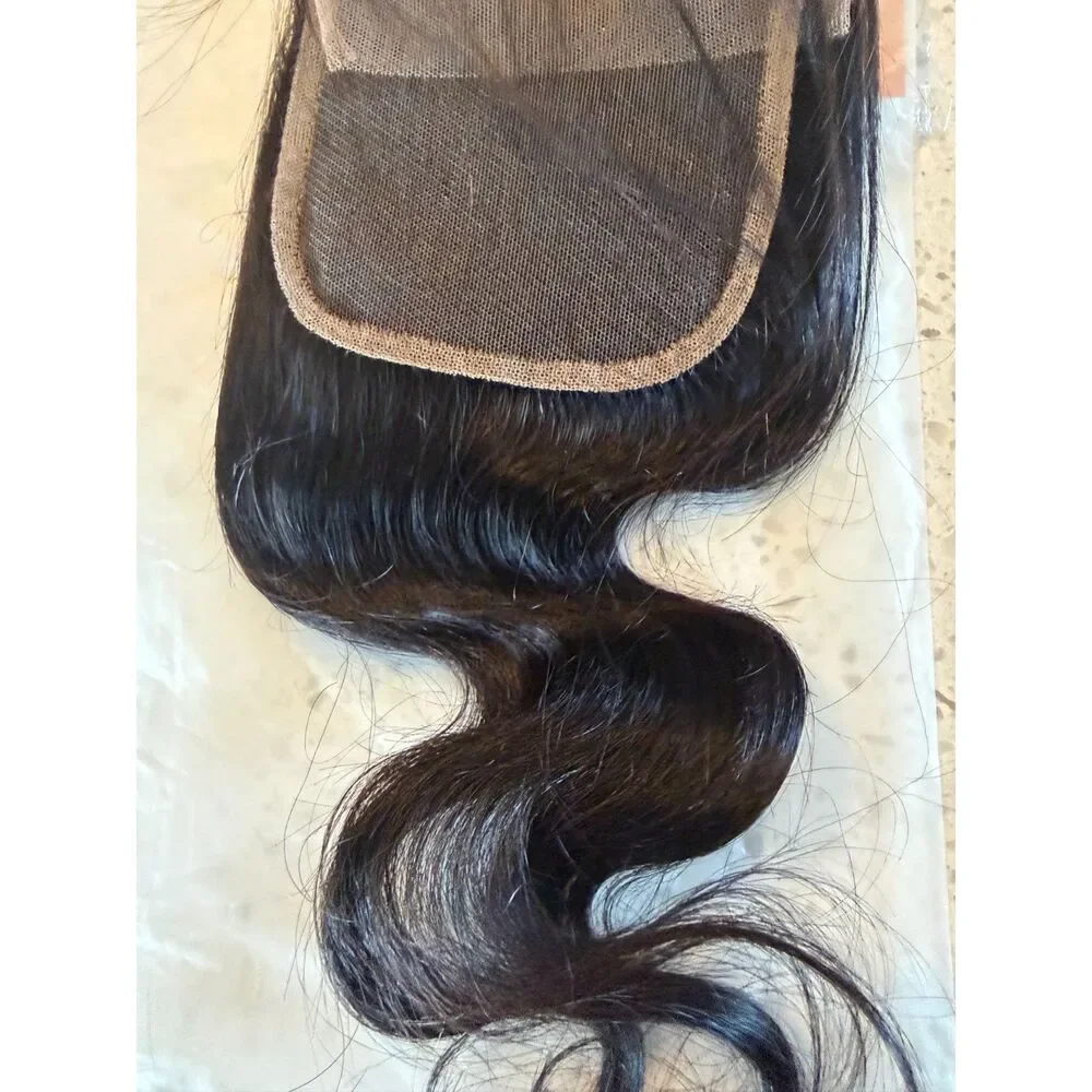12in 4x4 HD Lace Closure Body Wave Brazilian Human Hair